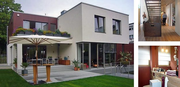 Innerstädtisches Wohnhaus, Düsseldorf – Projektcollage